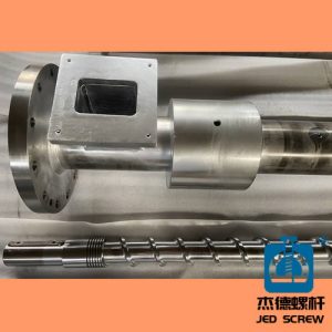 杰德 弹性体造粒机挤出机螺杆机筒 支持定制 型号齐全